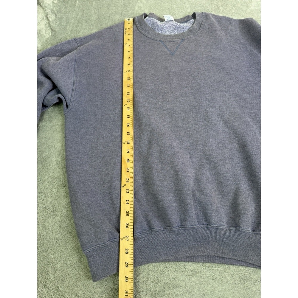 Vintage 90s Russell Athletic Sweatshirt Men's Size XL Tall Purple Made In USA - Picture 8 of 9